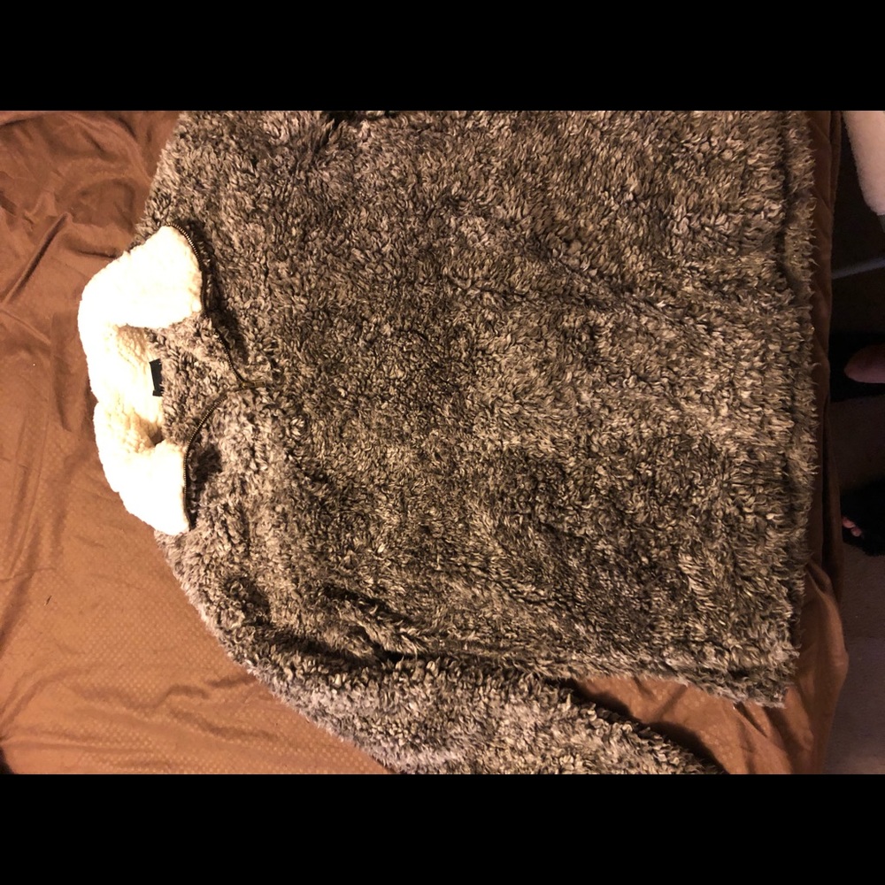 Sherpa pullover